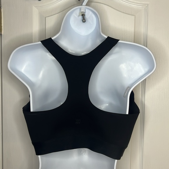 All in Motion Black Racerback Sports Bra - Picture 2 of 4